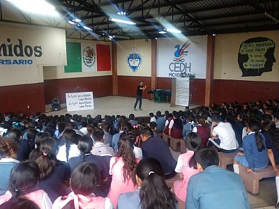 Éxito én Zacapu con el Pollo (2)